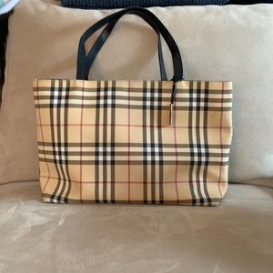 Authentic Burberry Tote